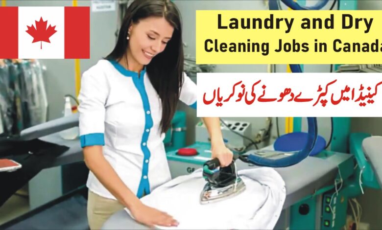 Laundry and Dry Cleaning Job Opportunities in Canada with Visa Sponsorship