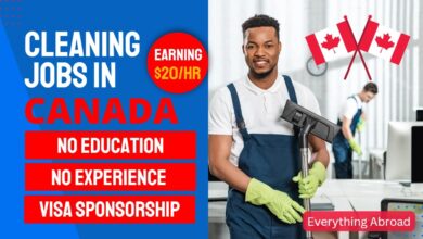 Aircraft Cleaner Jobs in Canada with Visa Sponsorship 2023