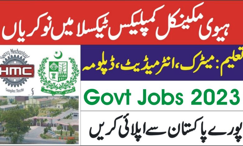 Heavy Industries Taxila Jobs 2023