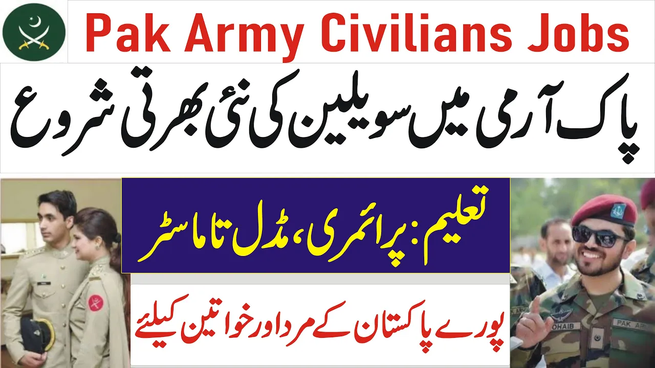 Pak Army Civilians Jobs 2023 – Join GHQ as Civilian Employs