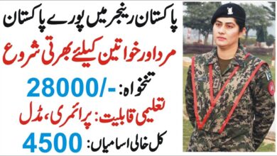 Pakistan Rangers (Punjab) Jobs 2023 Advertisement Latest