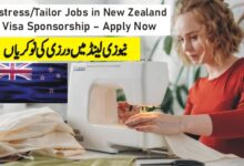 Seamstress/Tailor Jobs in New Zealand with Visa Sponsorship – Apply Now