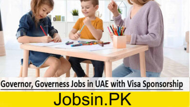 Governor and Governess Jobs in the UAE with Visa Sponsorship