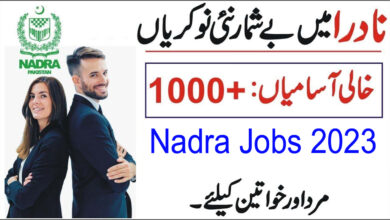 NADRA Jobs 2023 – NADRA Project with Election Commission of Pakistan