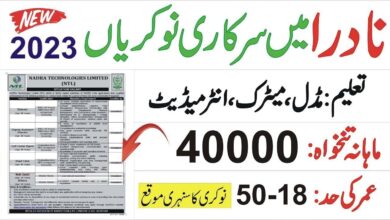 NADRA Jobs 2023