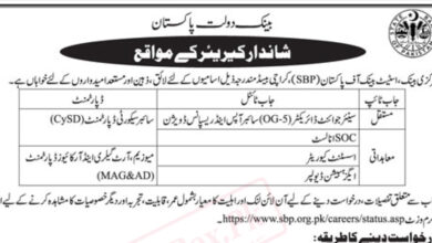 SBP Jobs 2023 State Bank of Pakistan