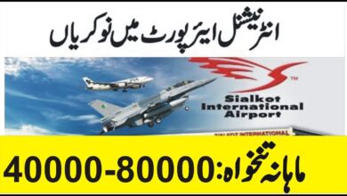 Sialkot International Airport Limited (SIAL) Jobs 2024