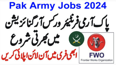 FWO Jobs 2024 – Frontier Works Organization