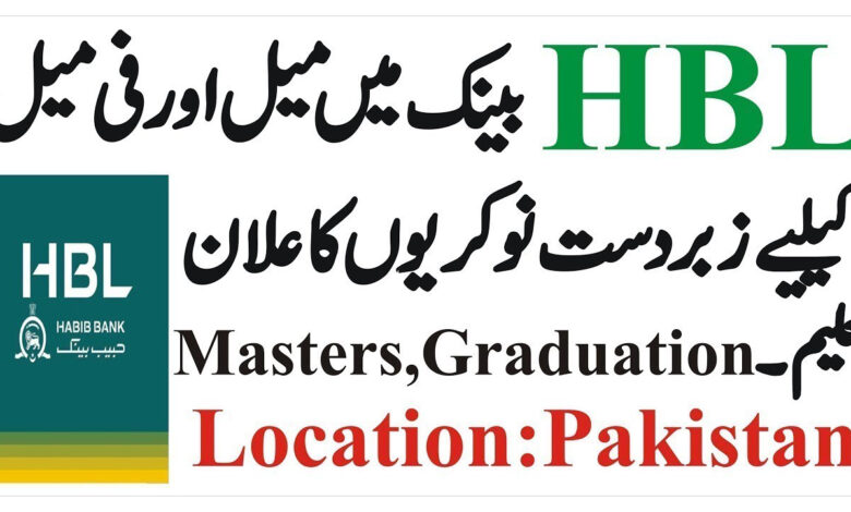 hbl jobs 2024