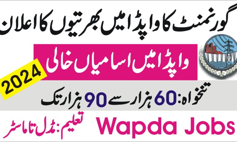 wapda jobs 2024