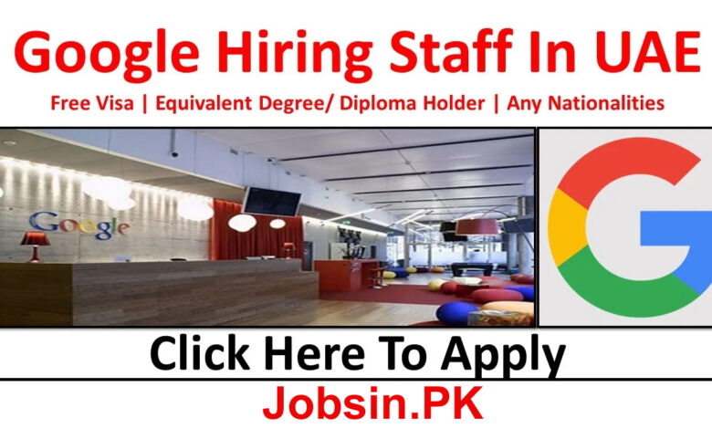 Google Group Dubai Jobs