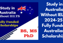 Study in Australia Without IELTS 2024-25 | Fully Funded Australian Scholarships