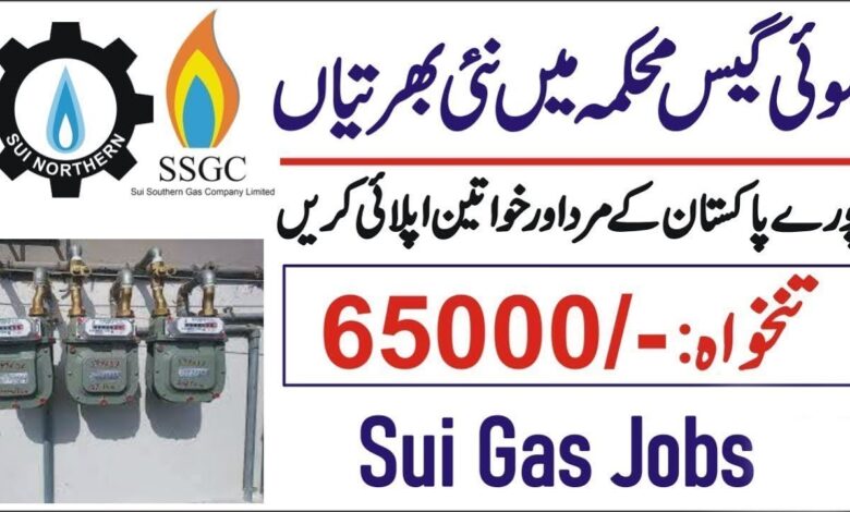 sui gas jobs 2024